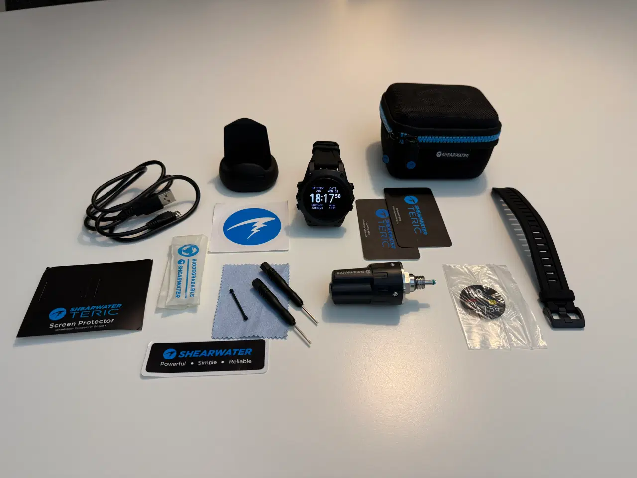 Billede 1 - Shearwater Teric med transmitter