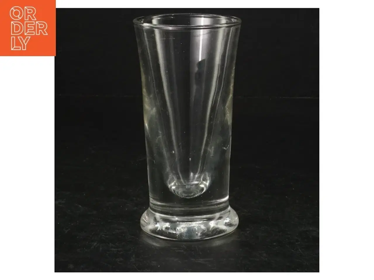 Billede 1 - Gennemsigtig glasvase (str. 12 cm)