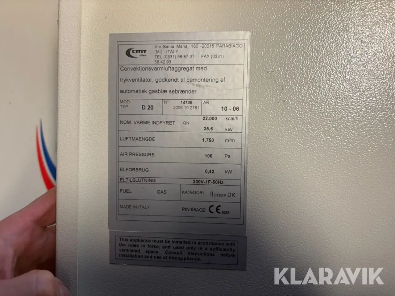 Billede 9 - Fyr Cmt D20