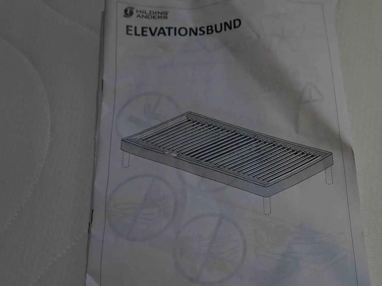 Billede 3 - Hilding-Anders Elevationsseng med Supportho Comfort madras 160x200 cm