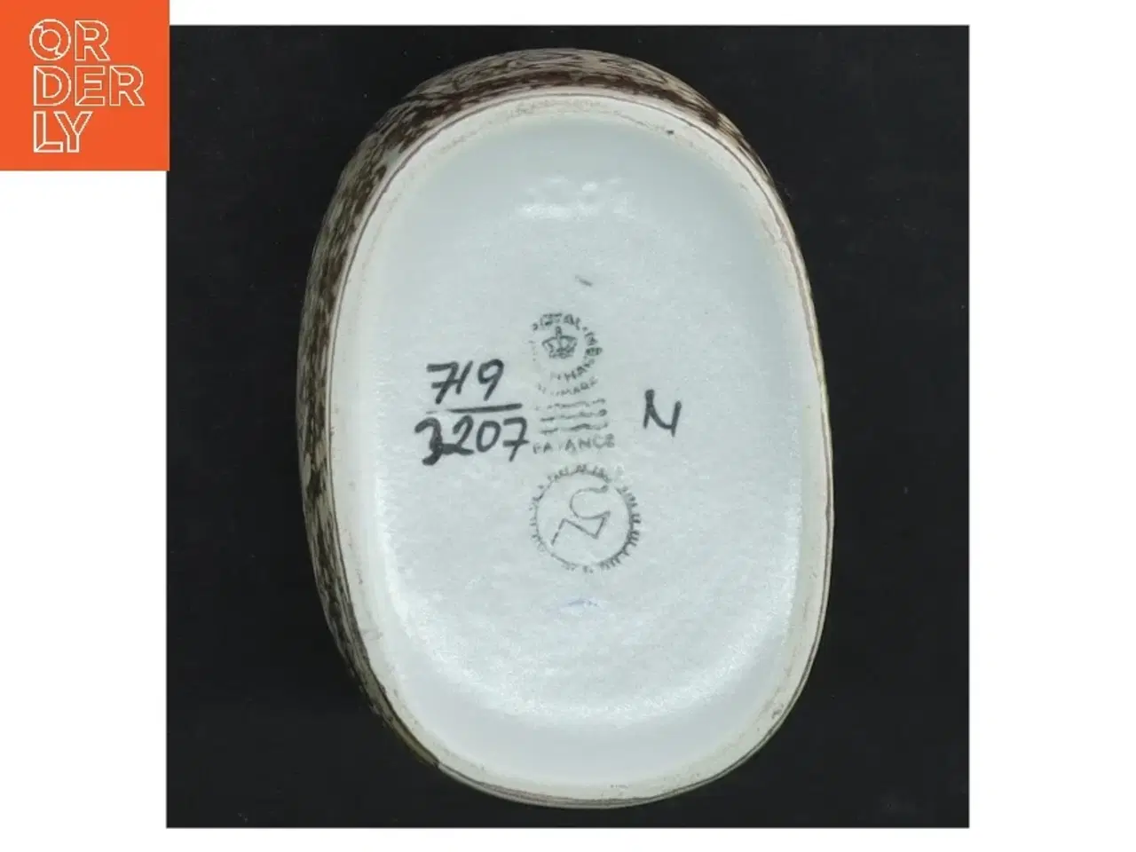 Billede 3 - Keramikvase 719/3207 fra Royal Copenhagen (str. H 14 cm)