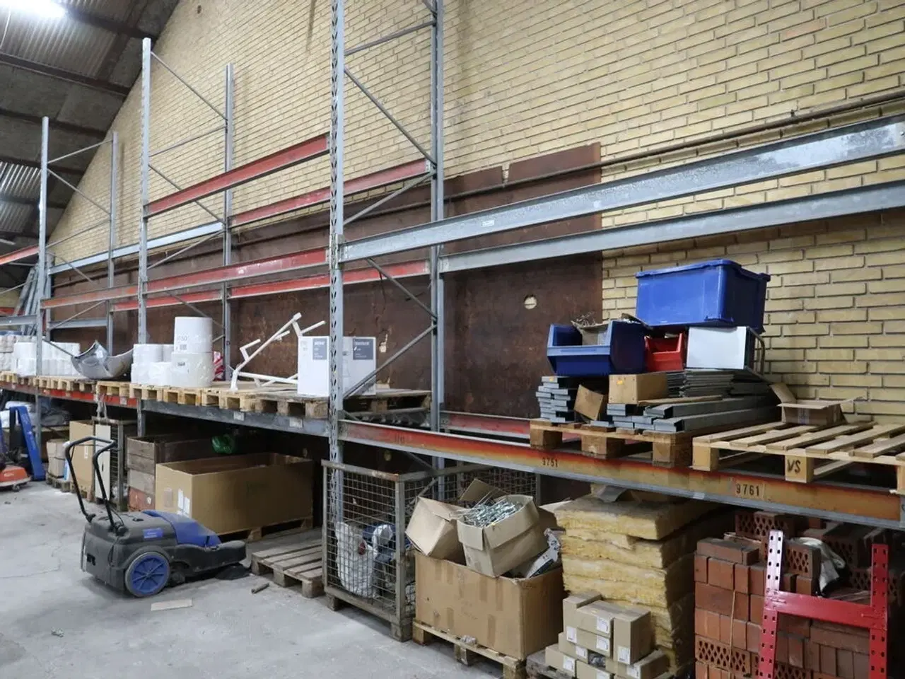 Billede 6 - 4 fag pallereoler uden indhold samt vanger m.v.