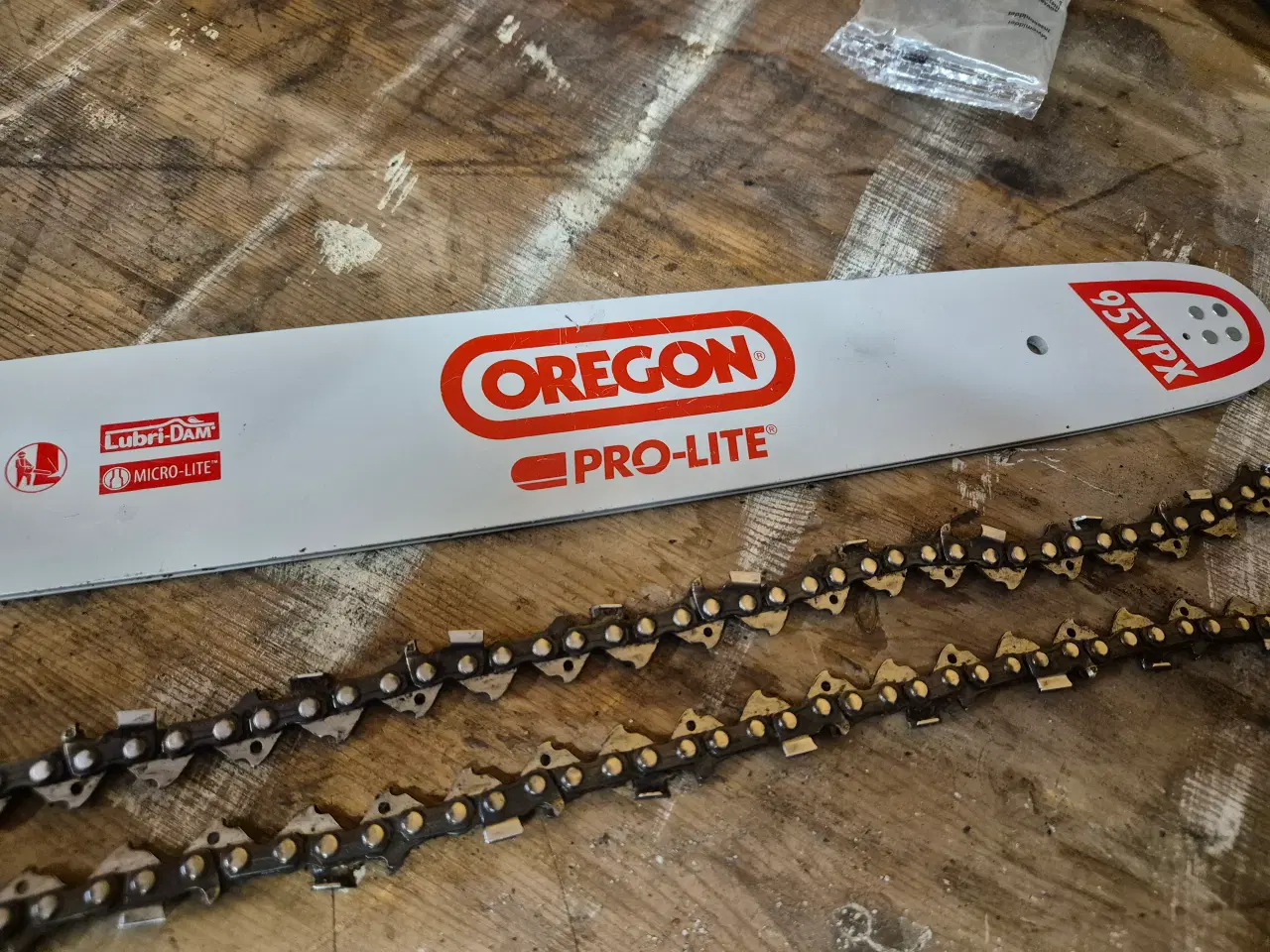 Billede 1 - Oregon 18" sværd (45 cm) med kæde 