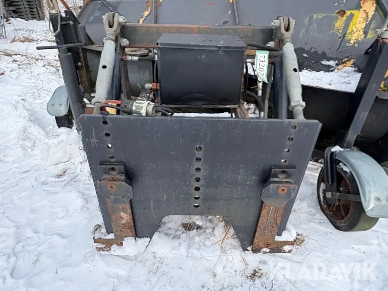 Billede 5 - Hydraulisk sneplov med lastbilsbeslag