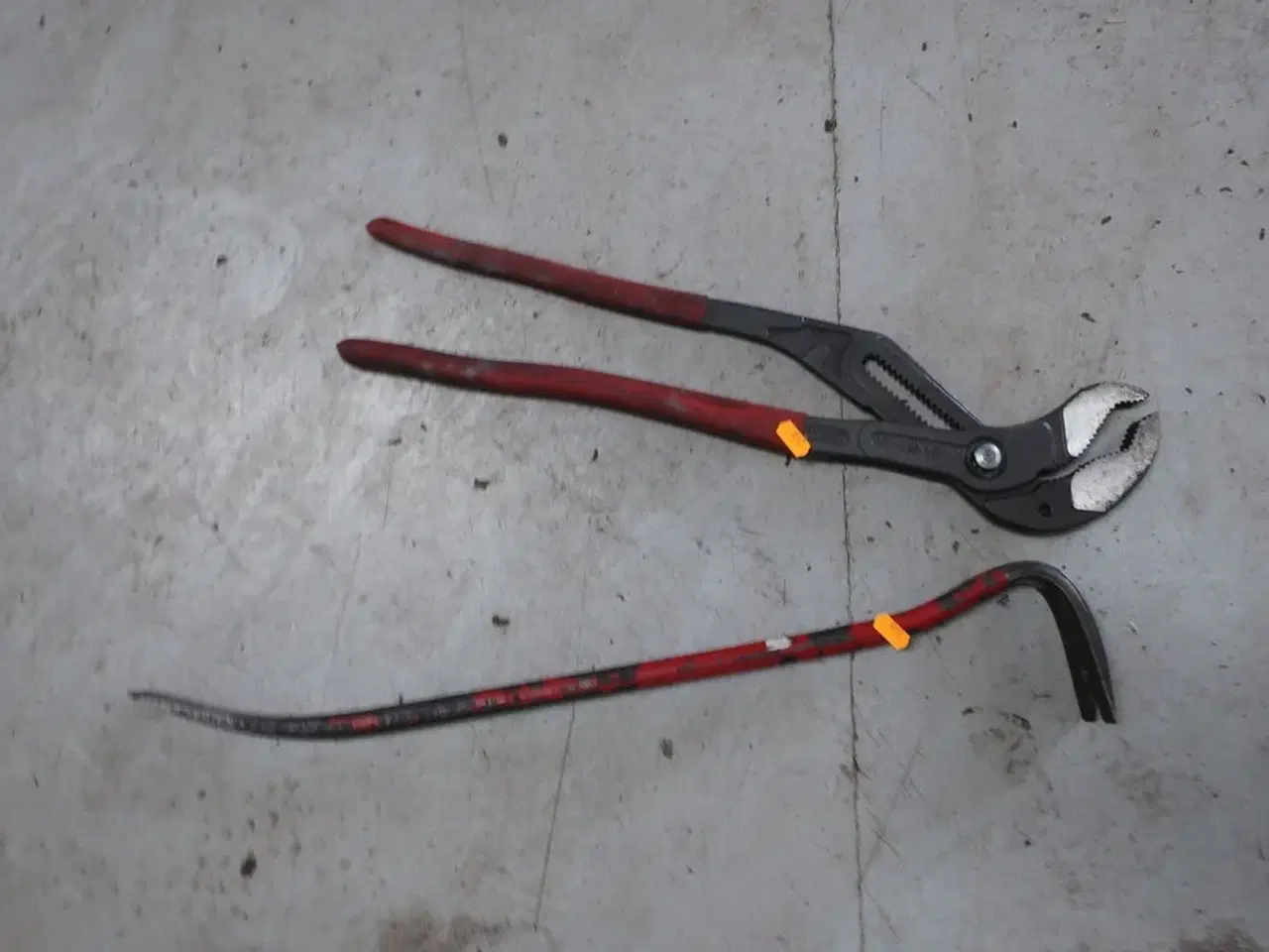 Billede 1 - Brækjern samt vandpumpetang