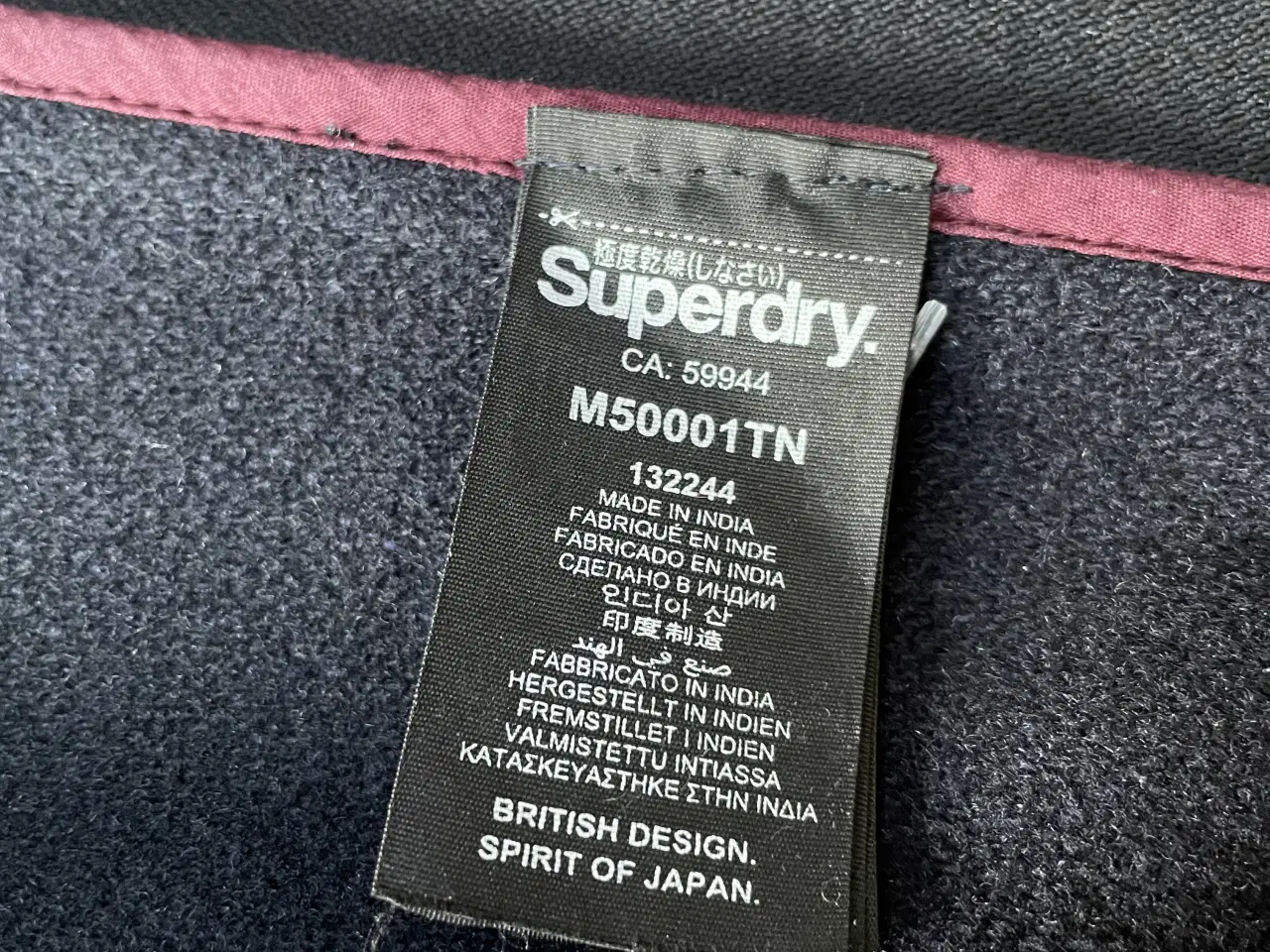 Billede 6 - Marineblå herrejakke i uld str L