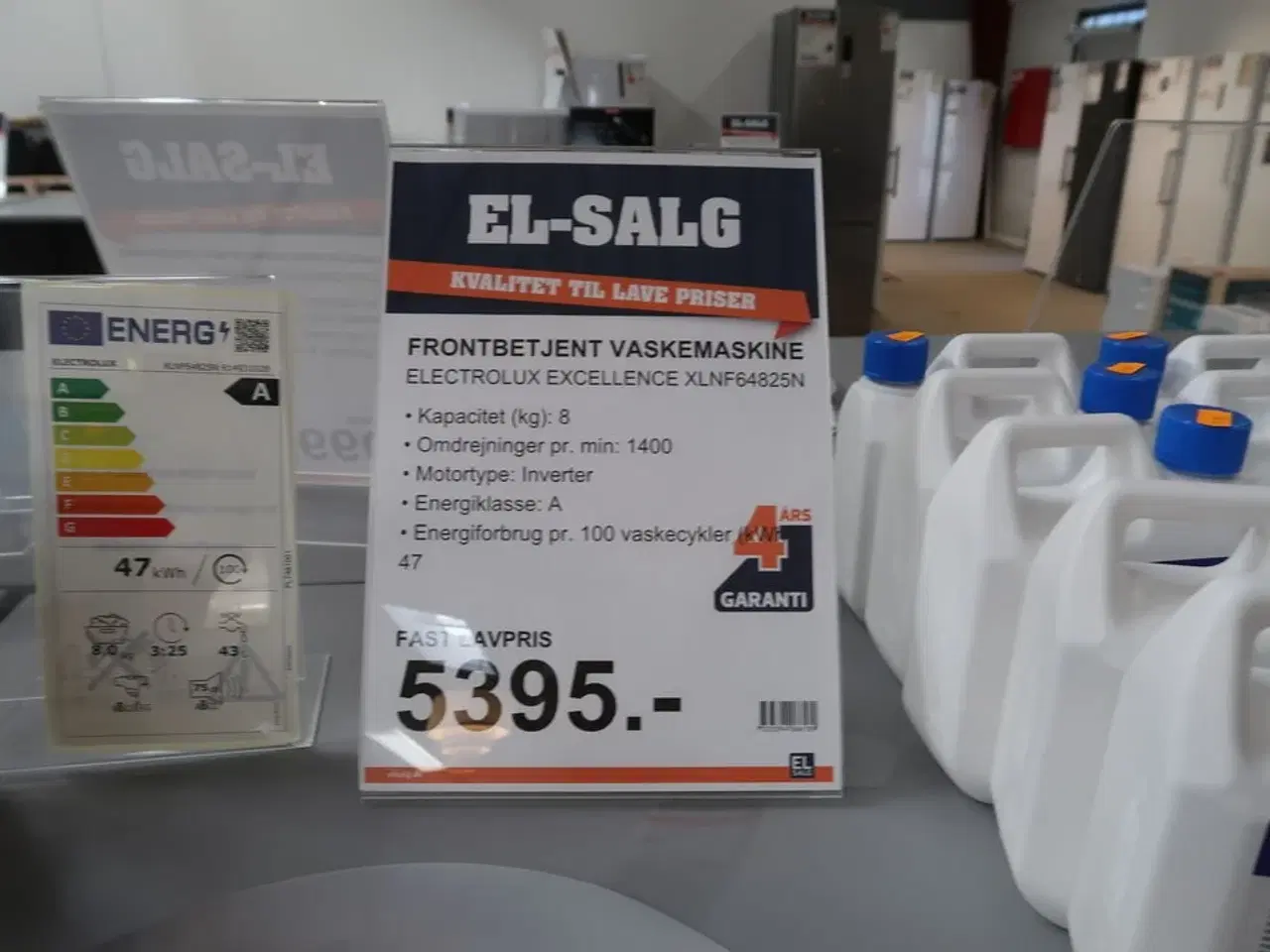 Billede 3 - Vaskemaskine ELECTROLUX Excellence XLNF64825N