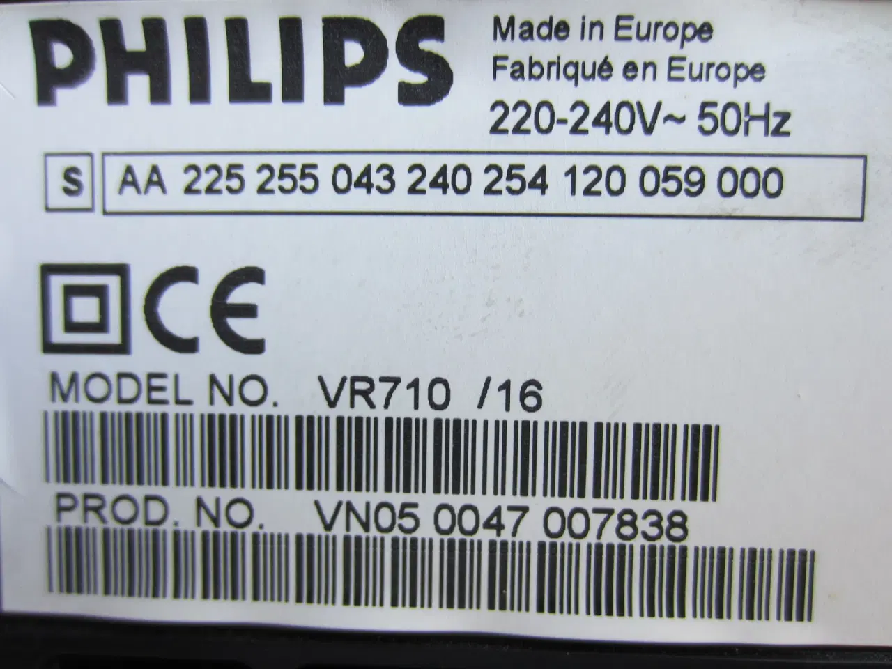 Billede 7 - Philips VR710 /16 6 Head HiFi Stereo videomaskine