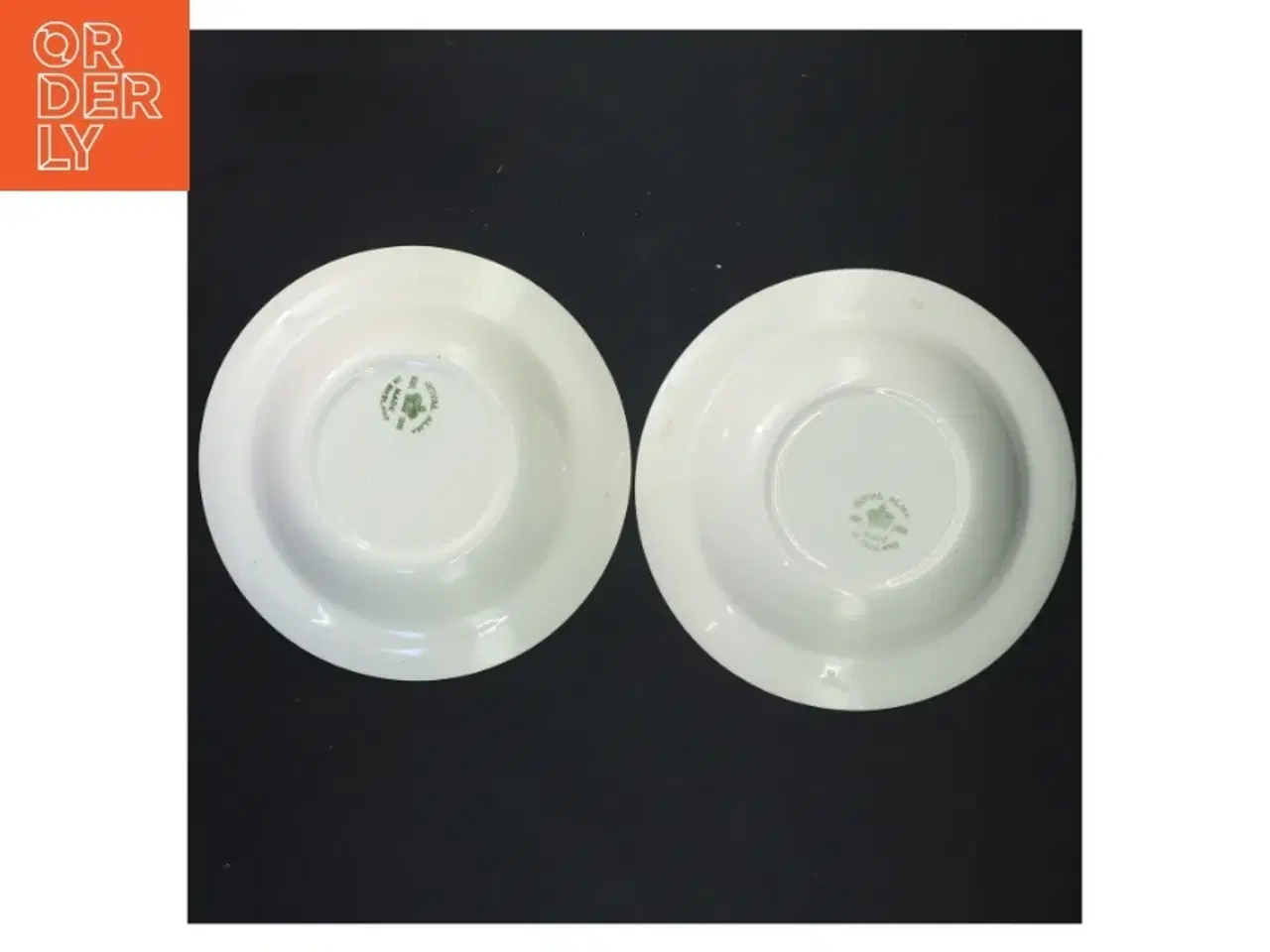 Billede 3 - Vintage porcelænstallerkener med skibsmotiver fra Royal Alpha (str. Ø 16,5x3 cm)