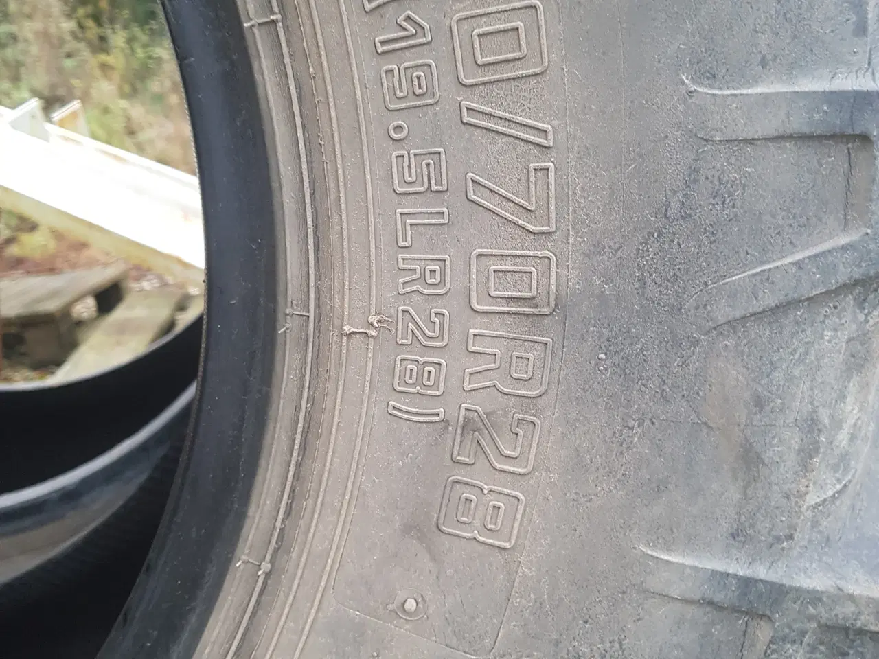 Billede 2 - Dæk 480/70r28 - 19.5r28