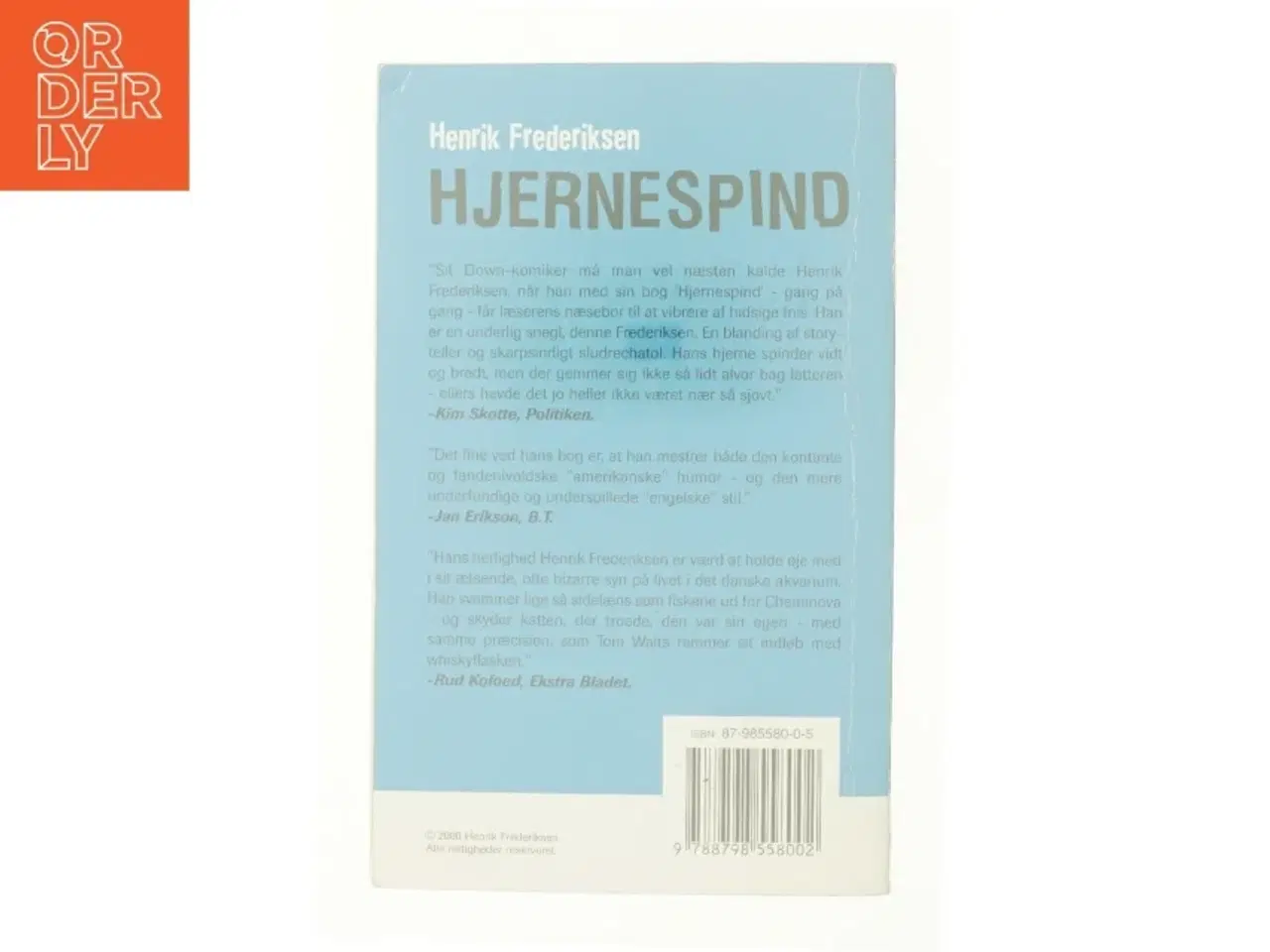Billede 2 - Hjernespind af Henrik Frederiksen (Bog)