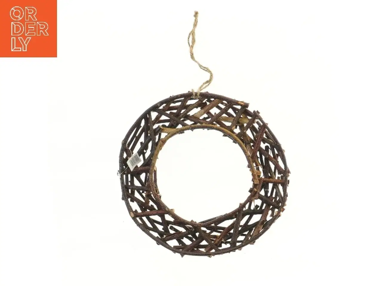 Billede 2 - Dekorativ krans af kviste (str. Ø 32 cm)