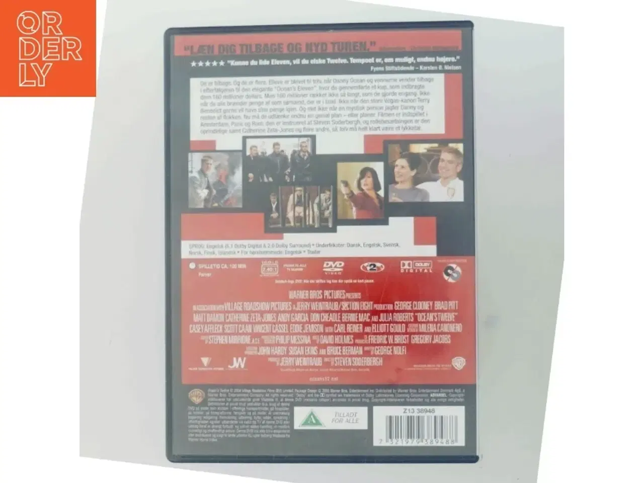 Billede 3 - Ocean's Twelve - Scandinavian Edition med George Clooney (DVD)