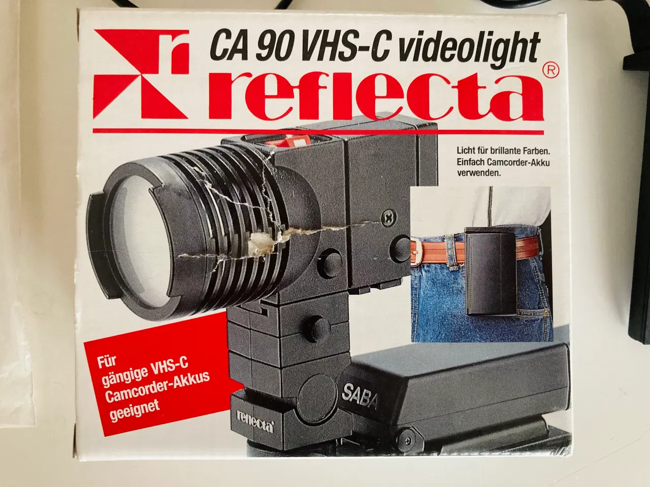 Billede 1 - Lys til retro VHS video kamera