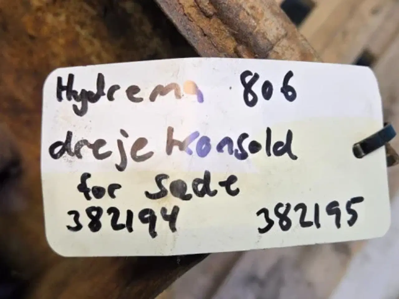 Billede 8 - Hydrema 806 Værktøjskasse Under Sædet 382194