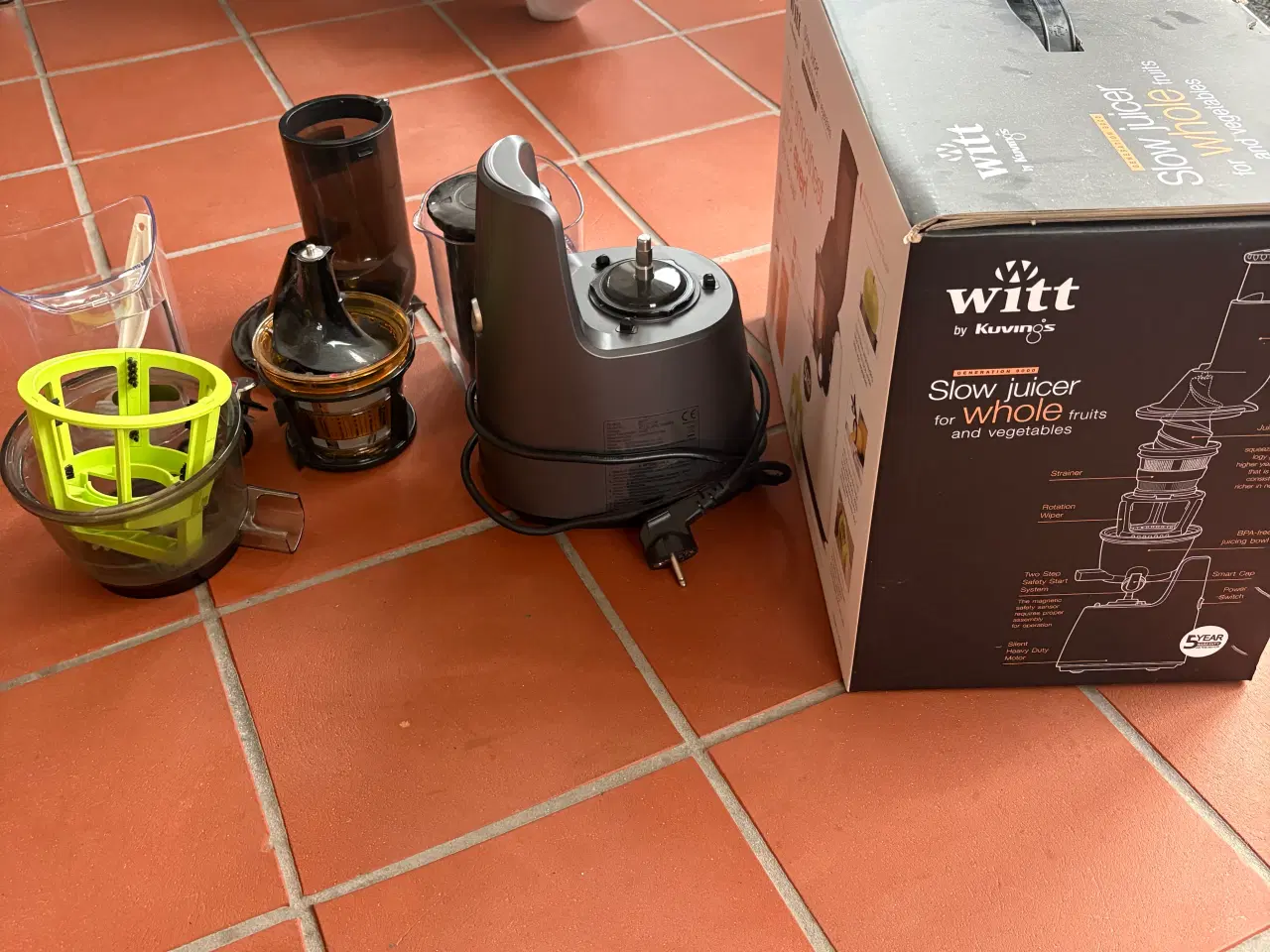 Billede 2 - Slow juicer Witt by Kuvings