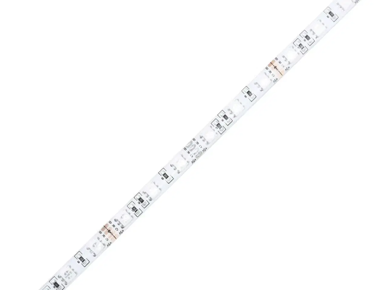 Billede 11 - Sengebord med LED-lys 40x39x48,5 cm hvid