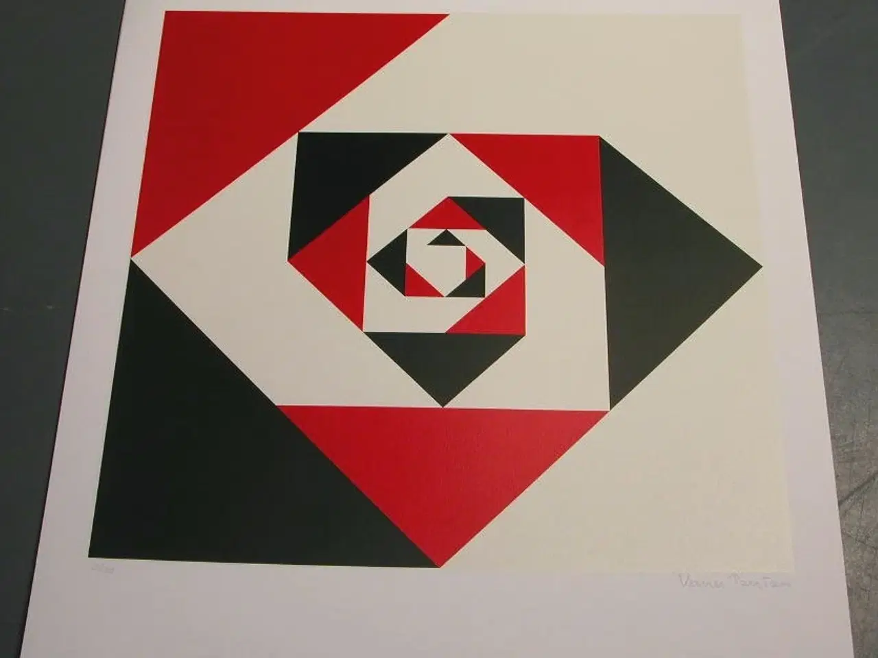 Billede 4 - Verner Panton, stort serigrafi