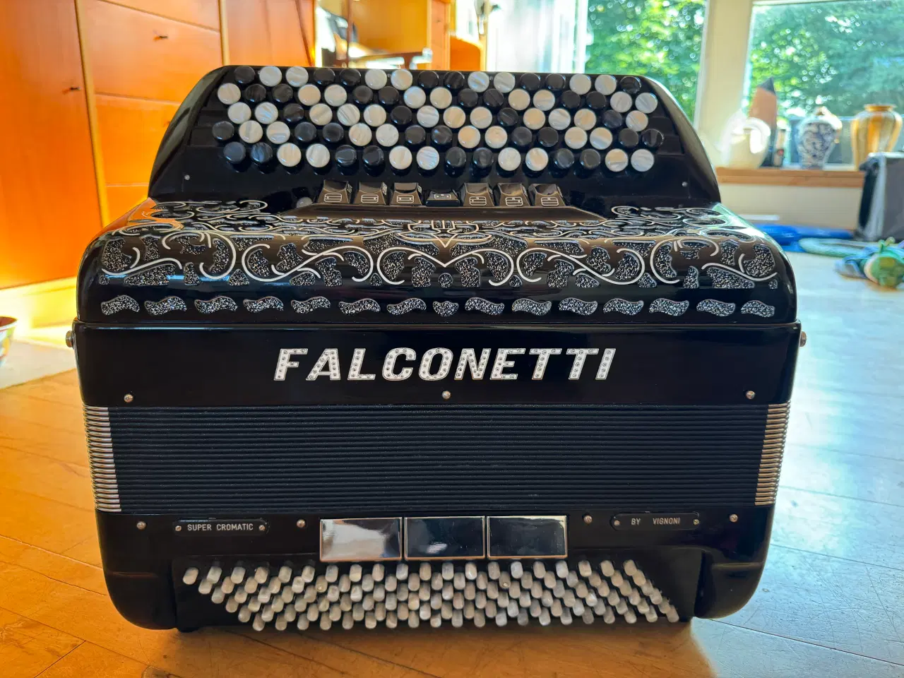 Billede 3 - Falconetti Supercromatic harmonika