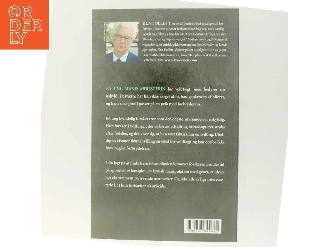 Billede 3 - Den tredje tvilling af Ken Follett (Bog)