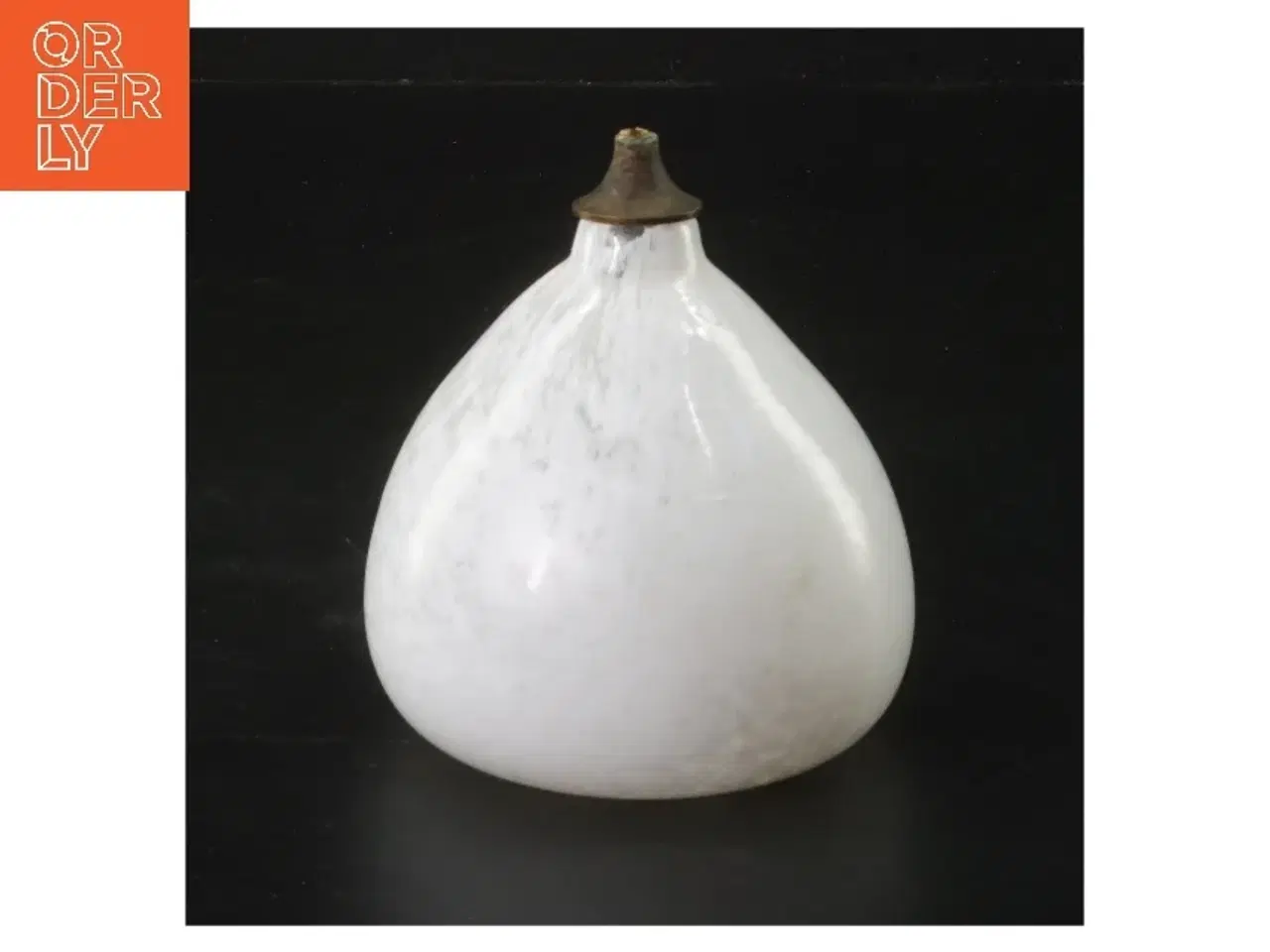 Billede 1 - Olie lampe med væge (str. Ø 8x h 9,5 cm)