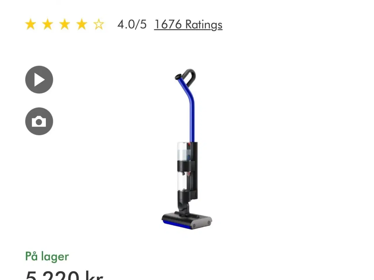 Billede 2 - Dyson Wash G1 med 1,5 års garanti