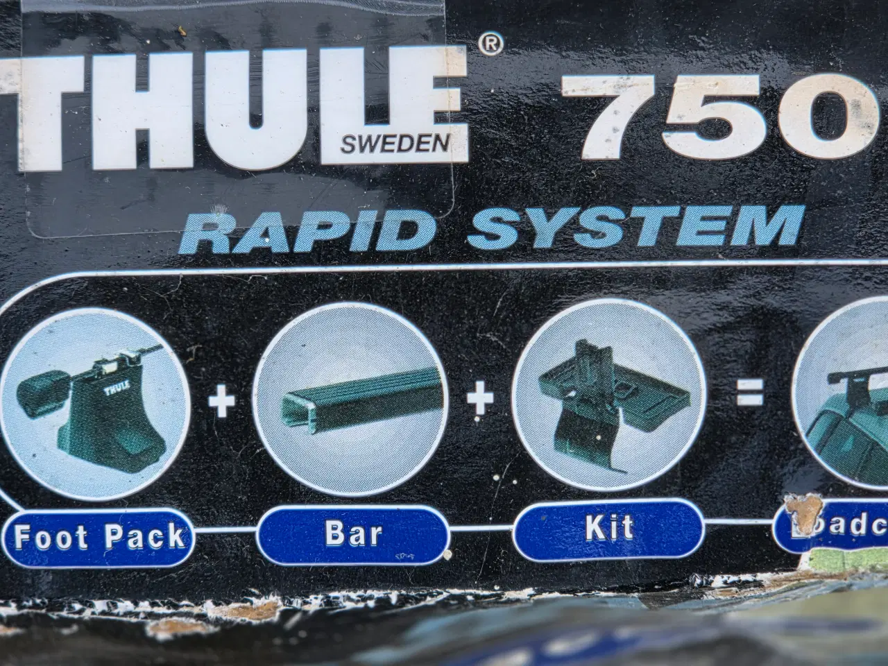 Billede 4 - Thule tagbøljesæt 