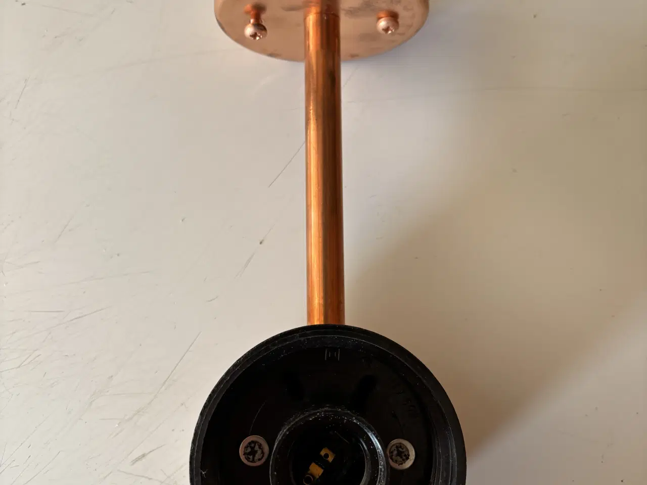 Billede 4 - Udendørs væg lampe i kobber