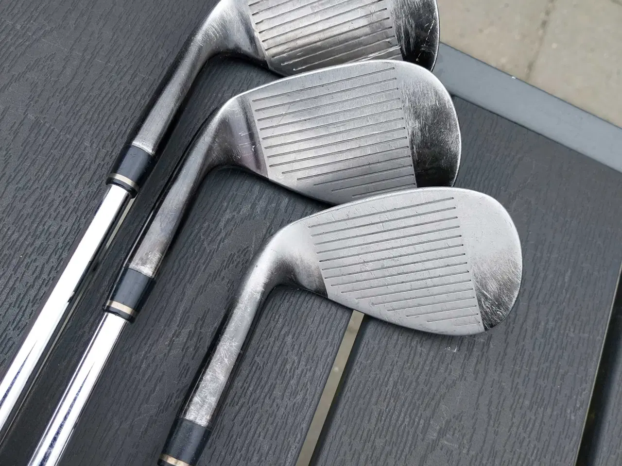 Billede 1 - W/S TW9 Tour Milled Black Wedges 60-56-50