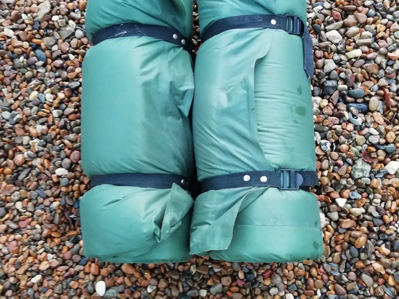 Billede 1 - Liggeunderlag til camping. Oppustelige