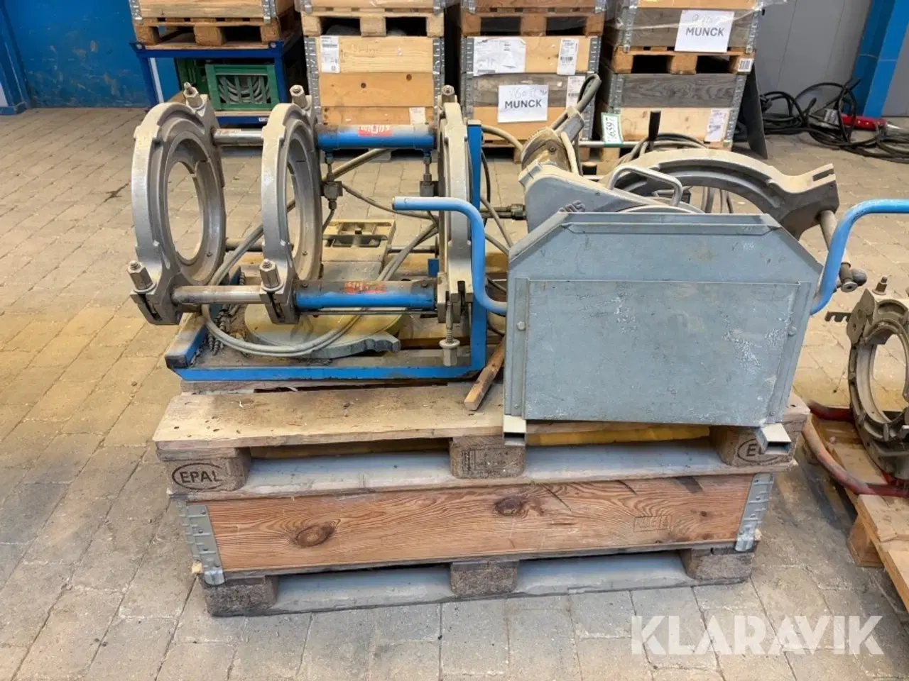 Billede 4 - Plastsvejsemaskine m tilbehør WIDOS Polypress 4400