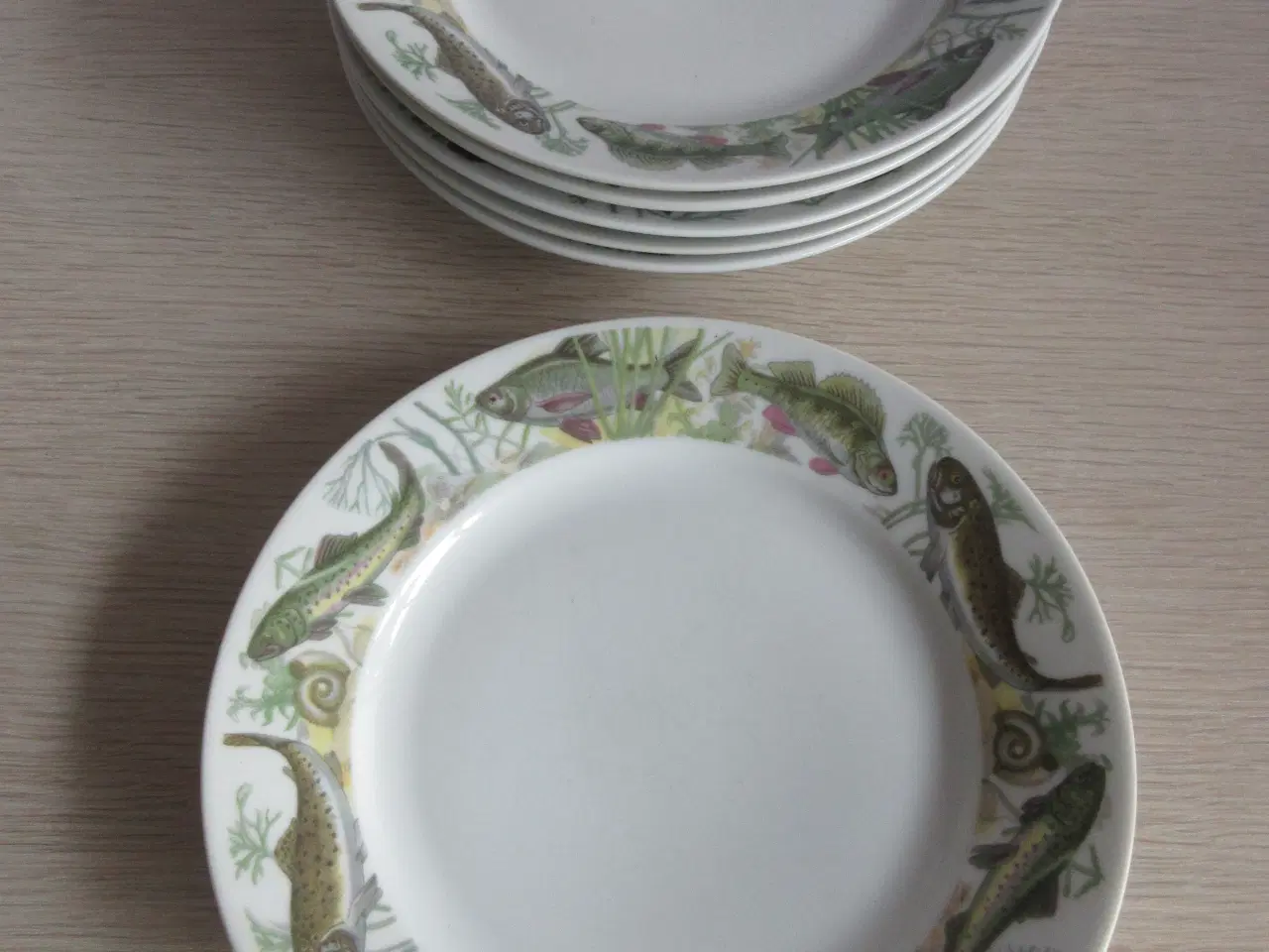 Billede 1 - Fisketallerkner mrk.Colditz ;-)