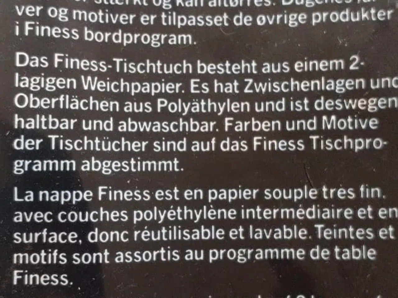 Billede 1 - Bordug af ældre dato dog helt ny 