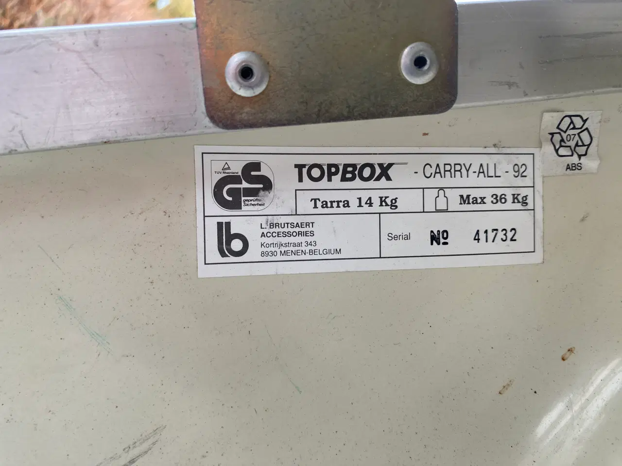 Billede 4 - TOPBOX til camper eller campingvogn