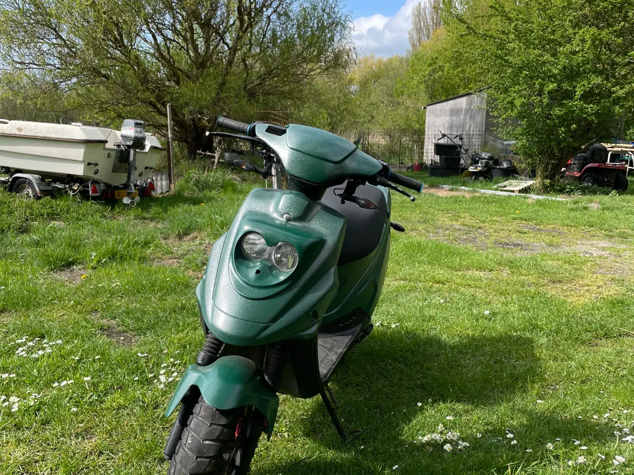 Billede 5 - Pgo hot 50 sælges (41 km/t glimmer grøn)