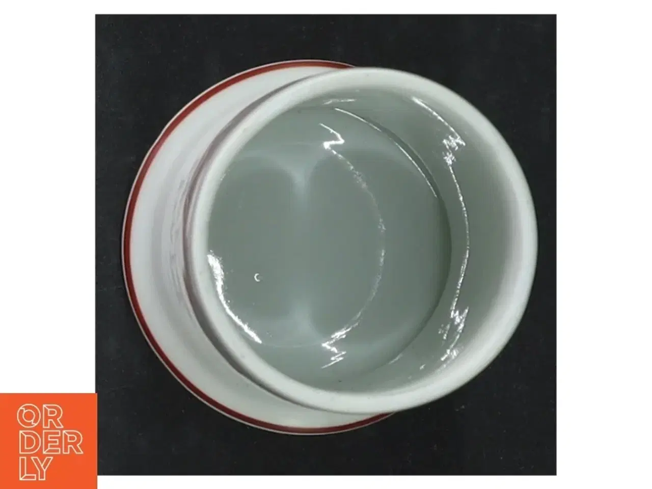 Billede 3 - Hvid porcelænspeberbøsse fra B&G (str. Ø 6,5x11,5 cm)