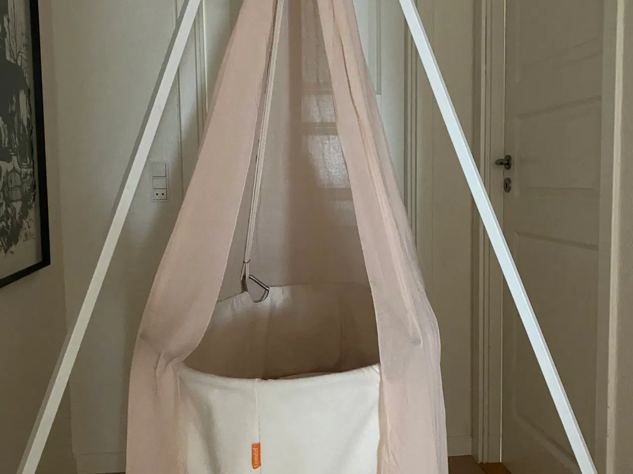 Billede 1 - Leander vugge med stativ og himmel