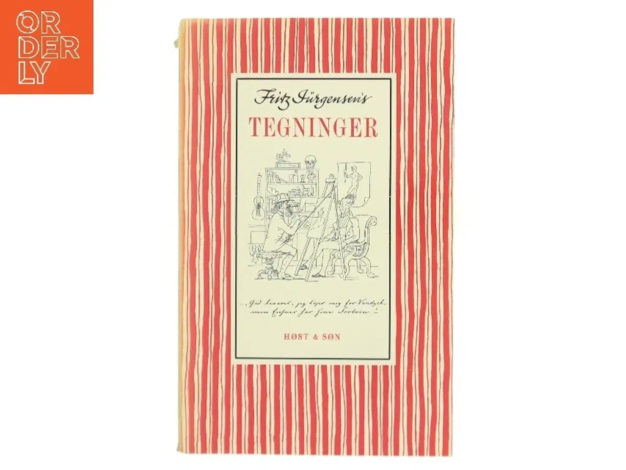 Billede 1 - Fritz Jürgensen's Tegninger af Fritz Jürgensen (Bog)