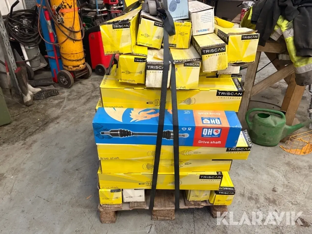 Billede 2 - Assoteret trækaksler Triscan - cirka 50 styks