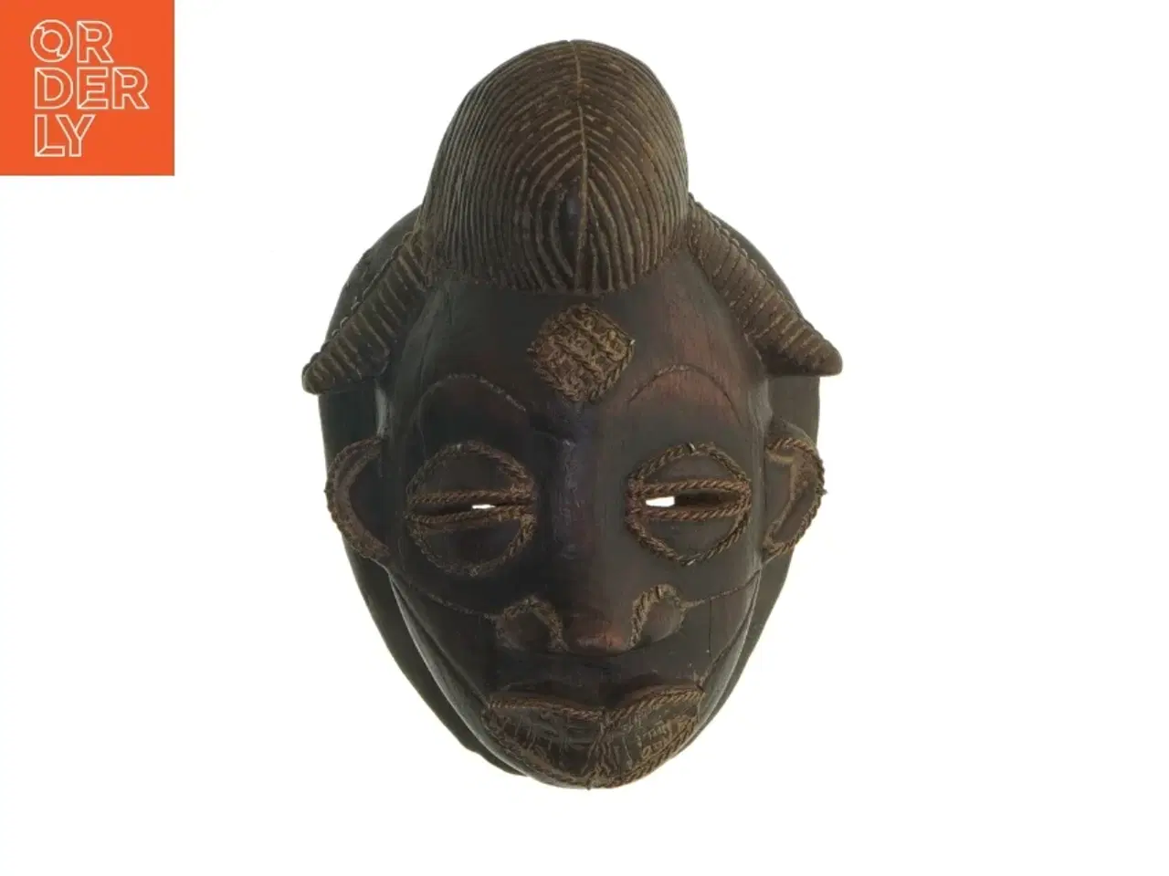 Billede 1 - Afrikansk maske (str. 20 cm)