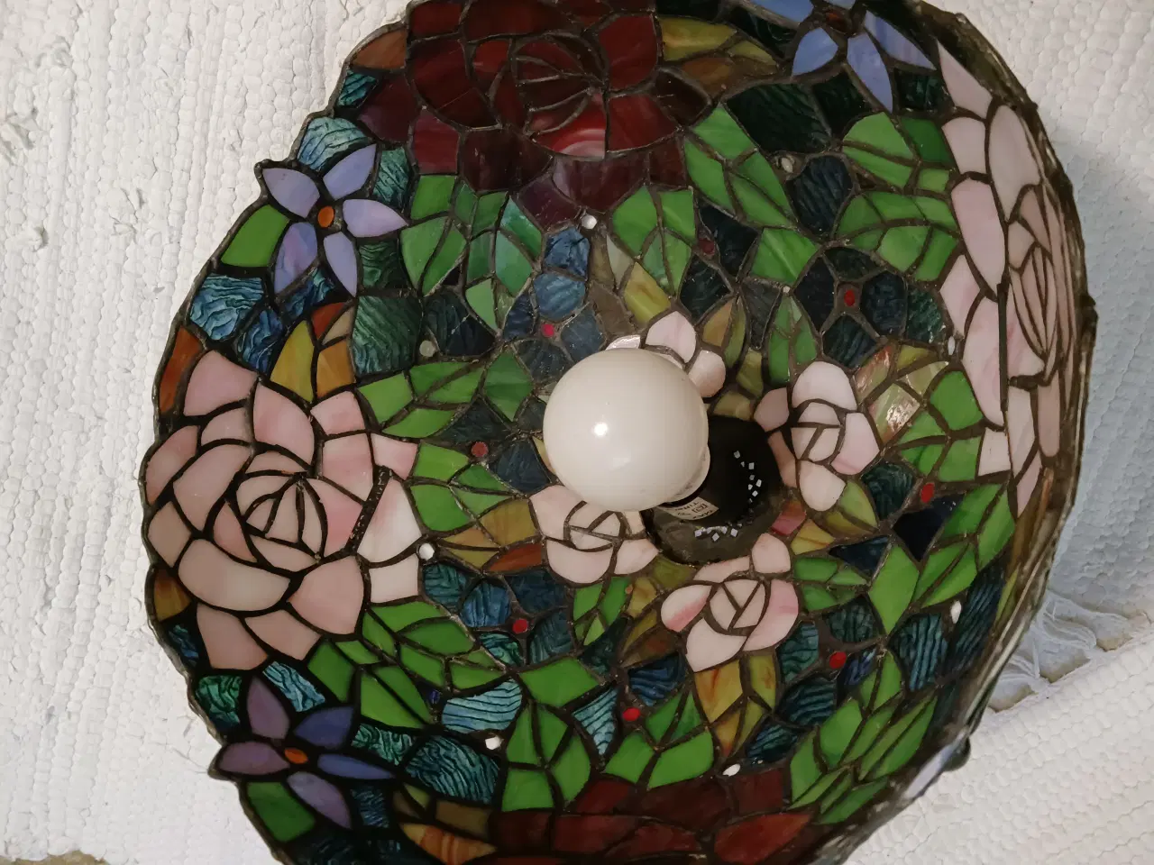 Billede 5 - Tiffany loftlampe gammel