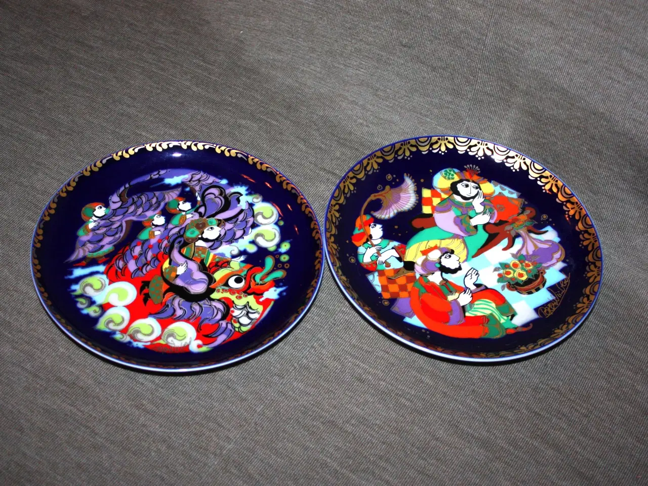 Billede 1 - Bjørn Wiinblad Rosenthal Sindbad platte