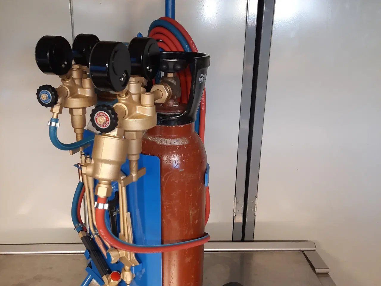 Billede 6 - ilt og gas sæt/Skærebrændersæt Autogena Portafix