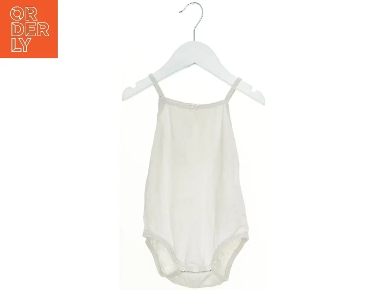 Billede 1 - Hvid bodystocking til baby fra H&M (str. 80)