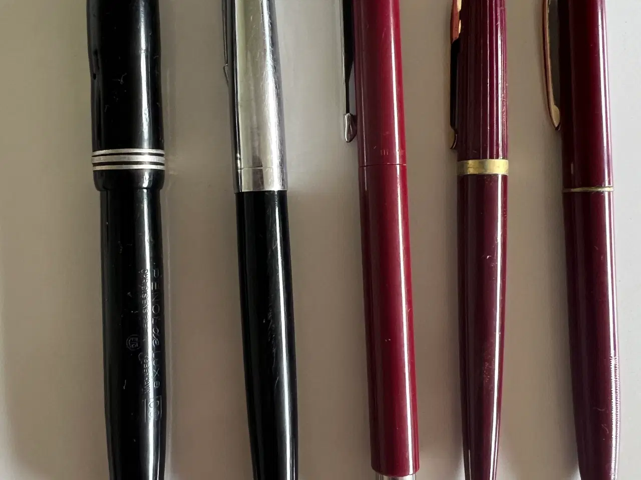 Billede 1 -  Gamle fyldepenne, kuglepenne & stiftsbly