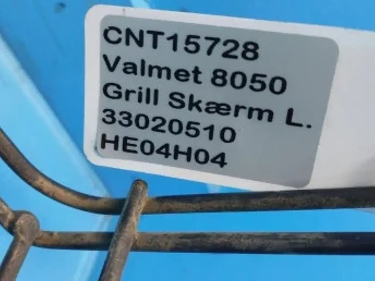 Billede 14 - Valmet 8050 Grill Skærm L. 33020510