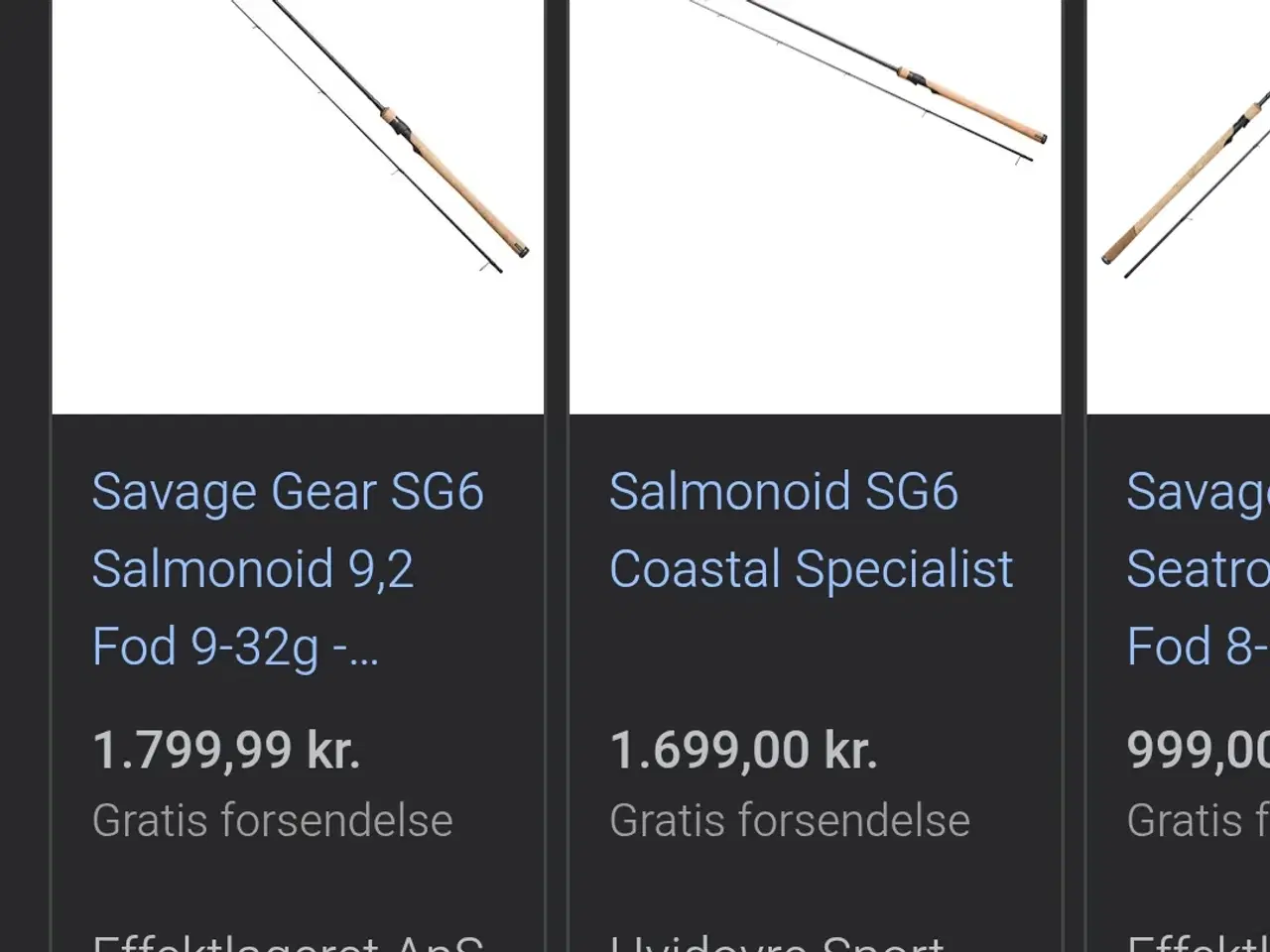 Billede 8 - Salmonoied fiske stang