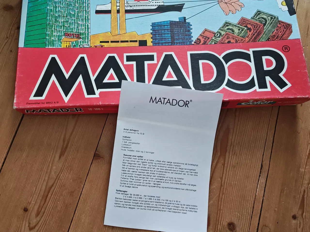 Billede 2 - Gammelt Retro Matador Brætspil