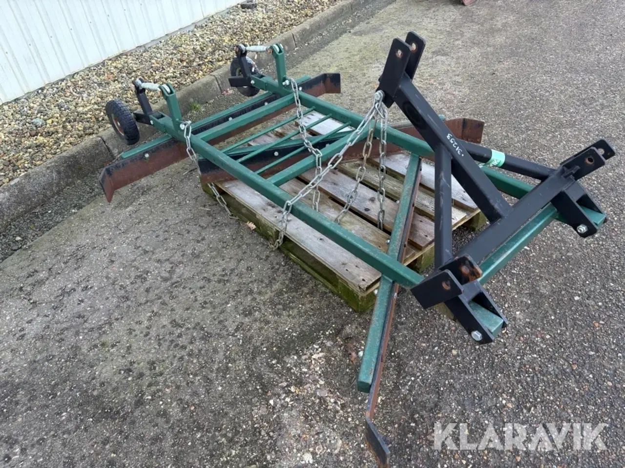 Billede 2 - Vejhøvl med hjul