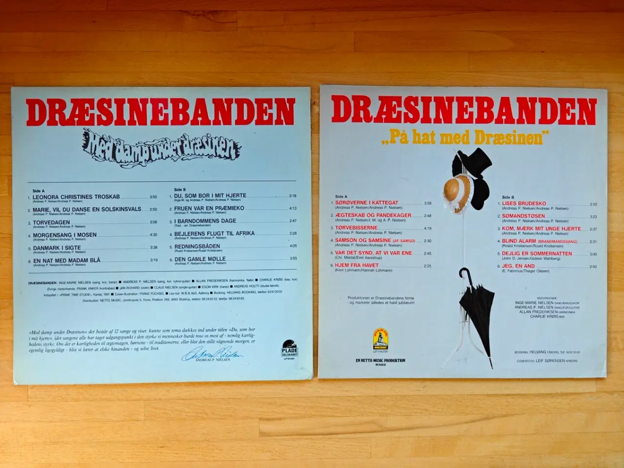 Billede 2 - 2 LP plader med Dræsinebanden